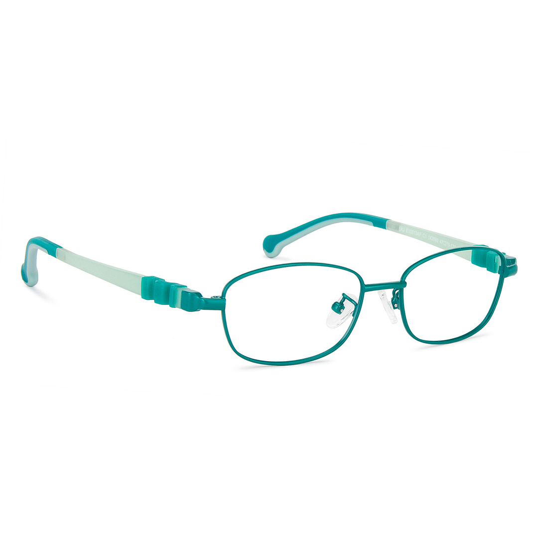 Hooper Online Green Full Rim Rectangle left side