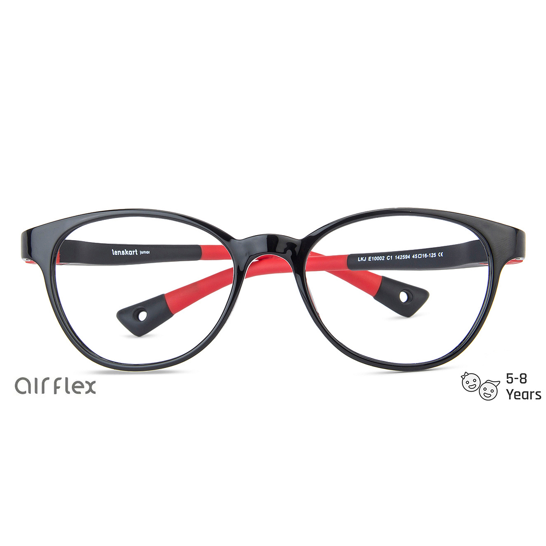 Hooper Online Black Full Rim Round left side