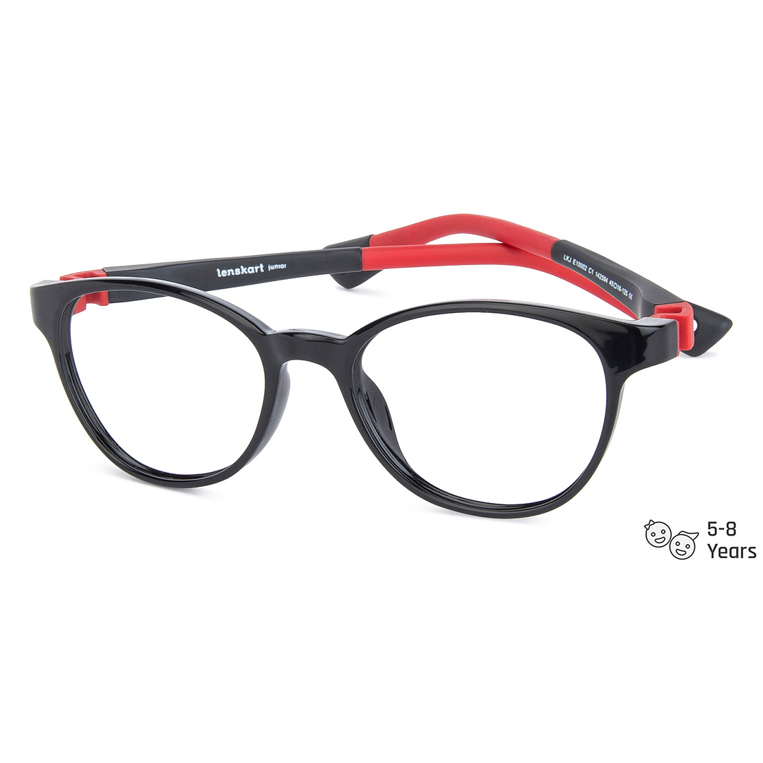 Hooper Online Black Full Rim Round right side