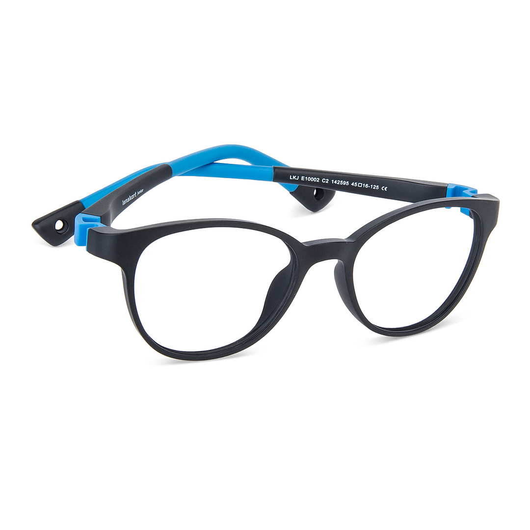 Hooper Online Black Full Rim Round left side