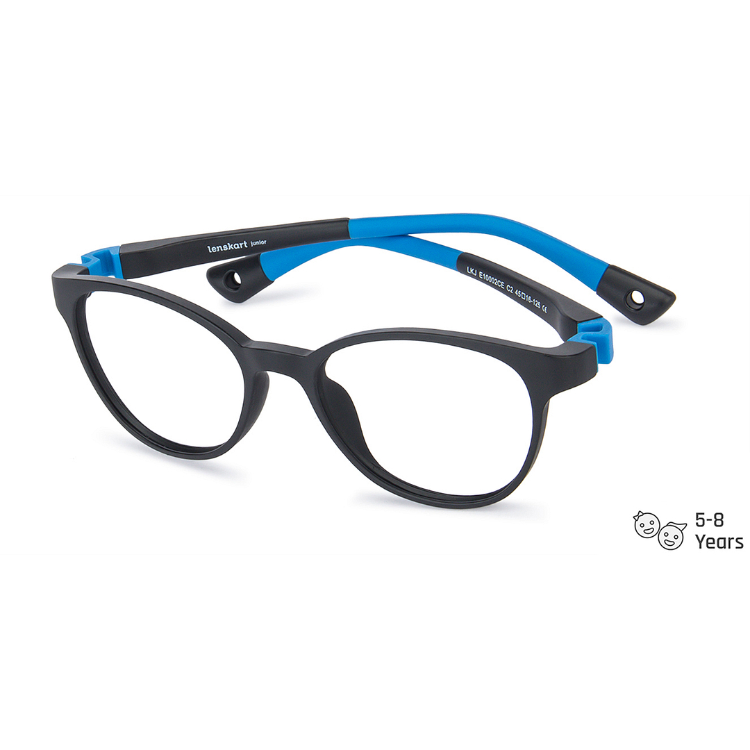 Hooper Online Black Full Rim Round right side