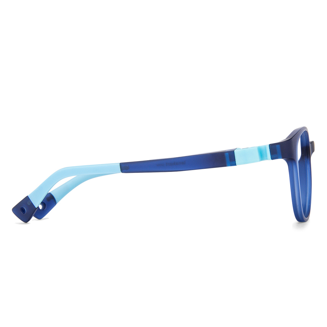 Hooper Online Blue Transparent Full Rim Round right side
