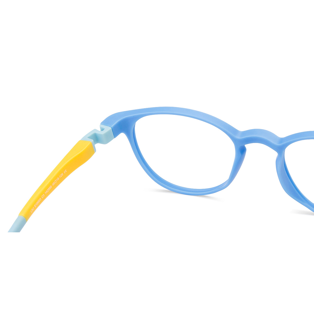 Hooper Online Sky Blue Full Rim Round left side