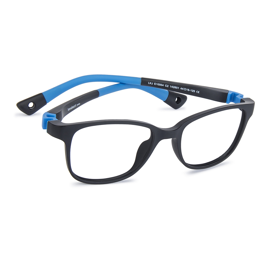 Hooper Online Black Full Rim Rectangle left side