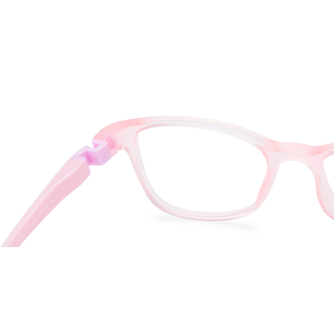 Hooper Online Pink Full Rim Rectangle left side