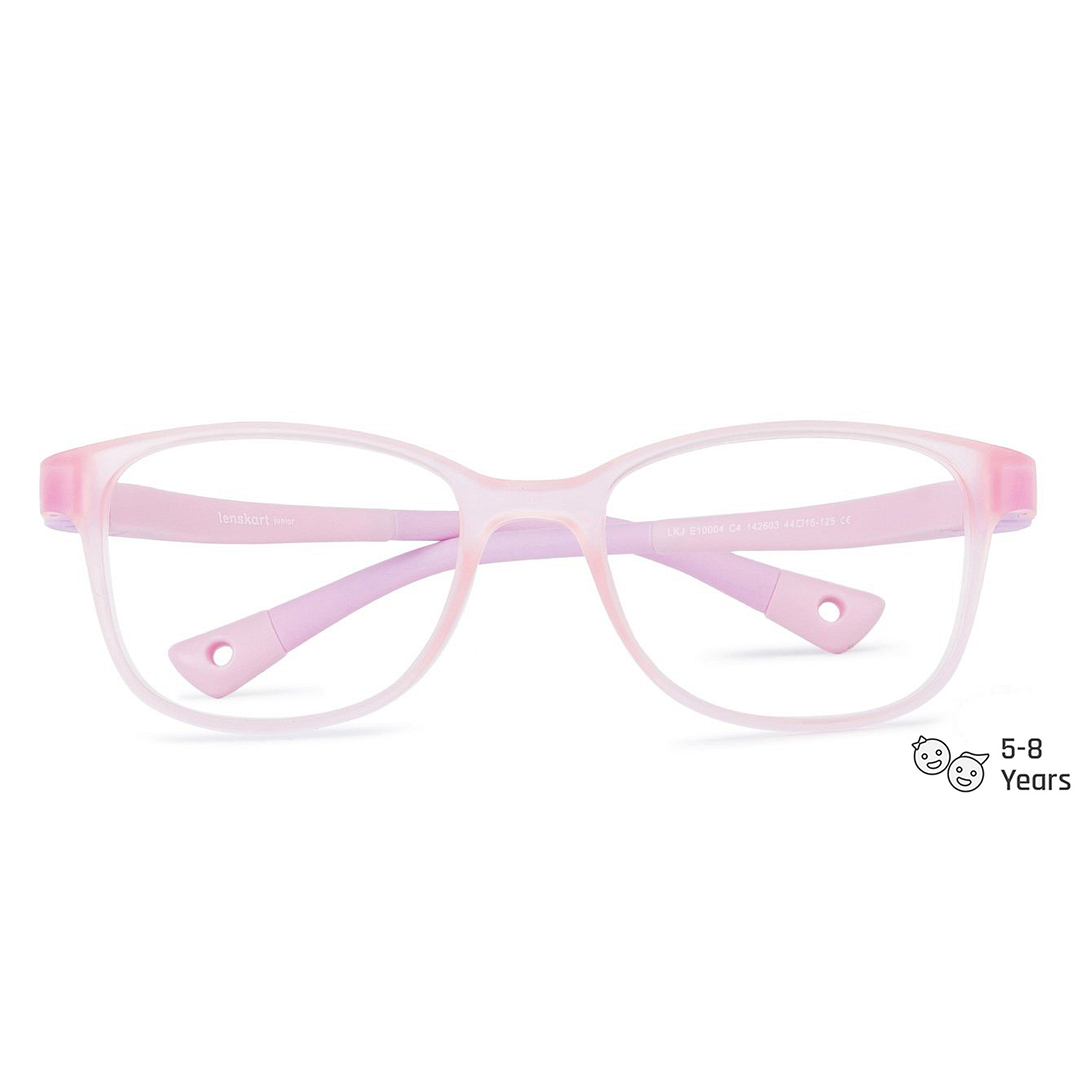 Hooper Online Pink Full Rim Rectangle left side
