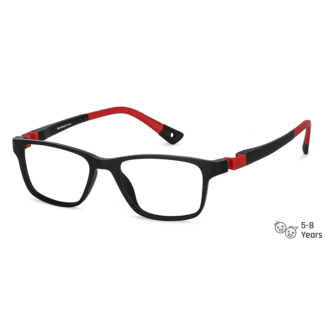 Hooper Online Black Full Rim Rectangle right side
