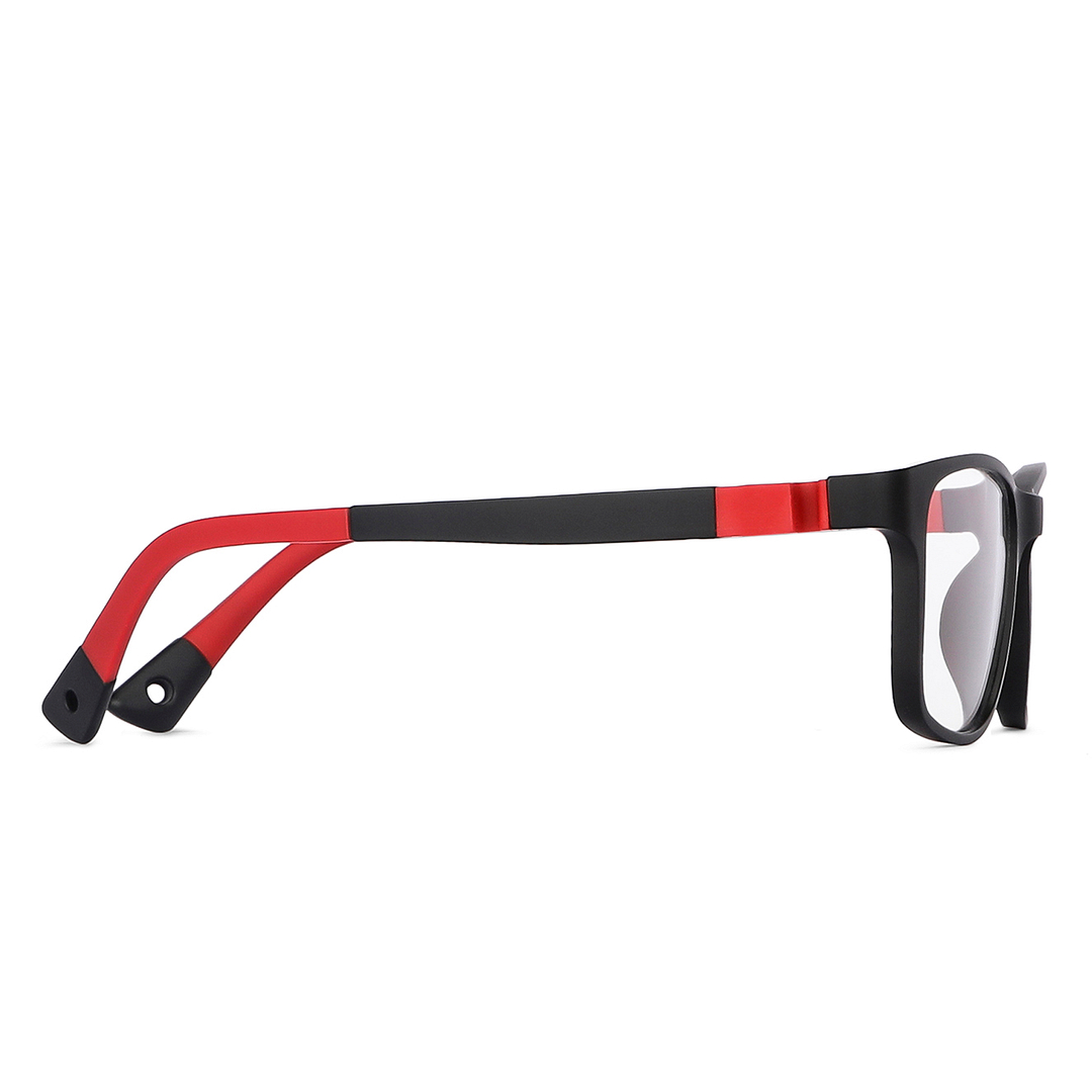 Hooper Online Black Full Rim Rectangle left side