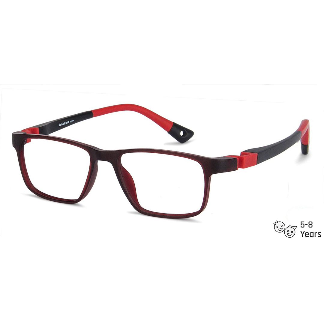 Hooper Online Red Full Rim Rectangle right side