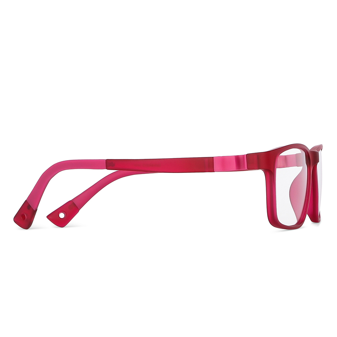 Hooper Online Pink Transparent Full Rim Rectangle right side