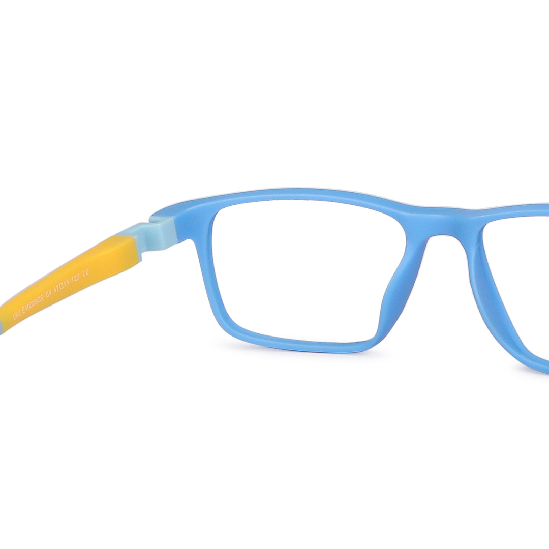 Hooper Online Sky Blue Full Rim Rectangle right side