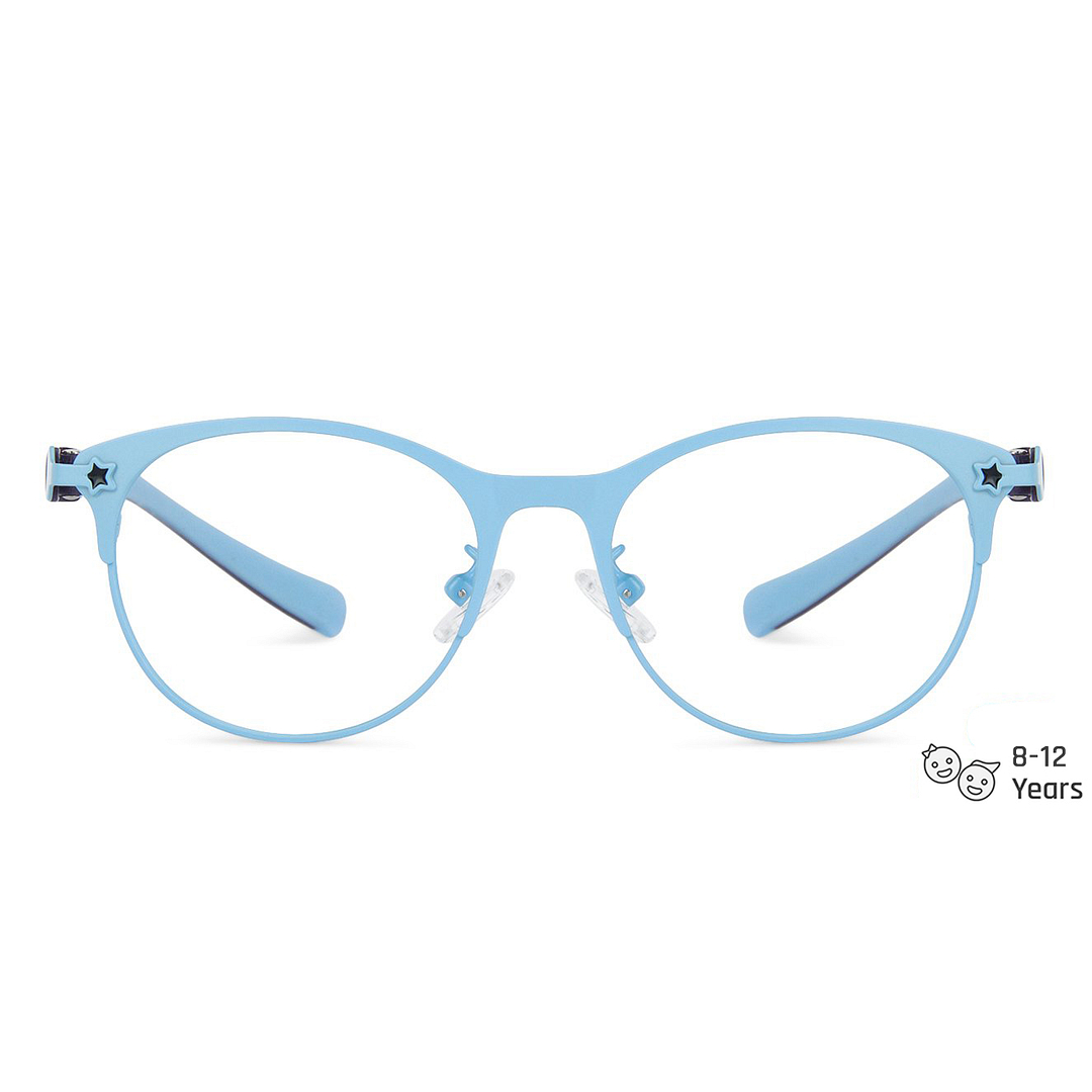 Hooper Online Sky Blue Full Rim Cat Eye right side