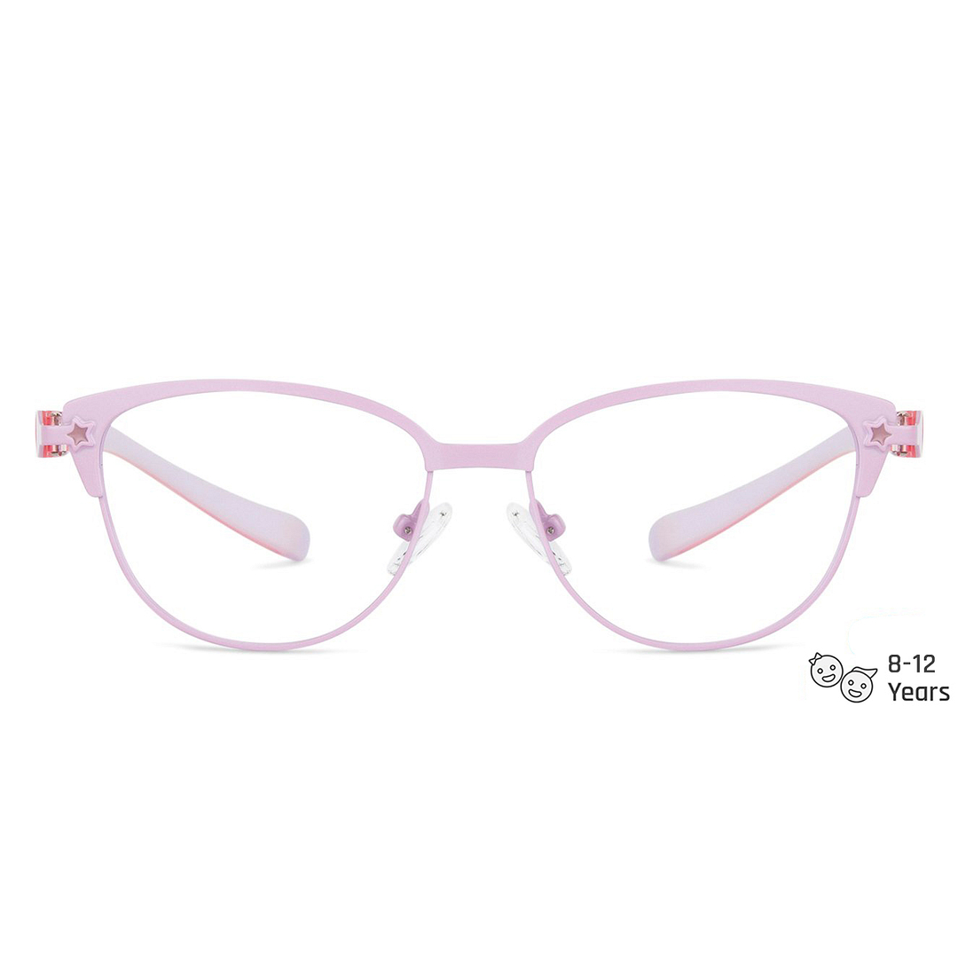 Hooper Online Pink Full Rim Cat Eye left side