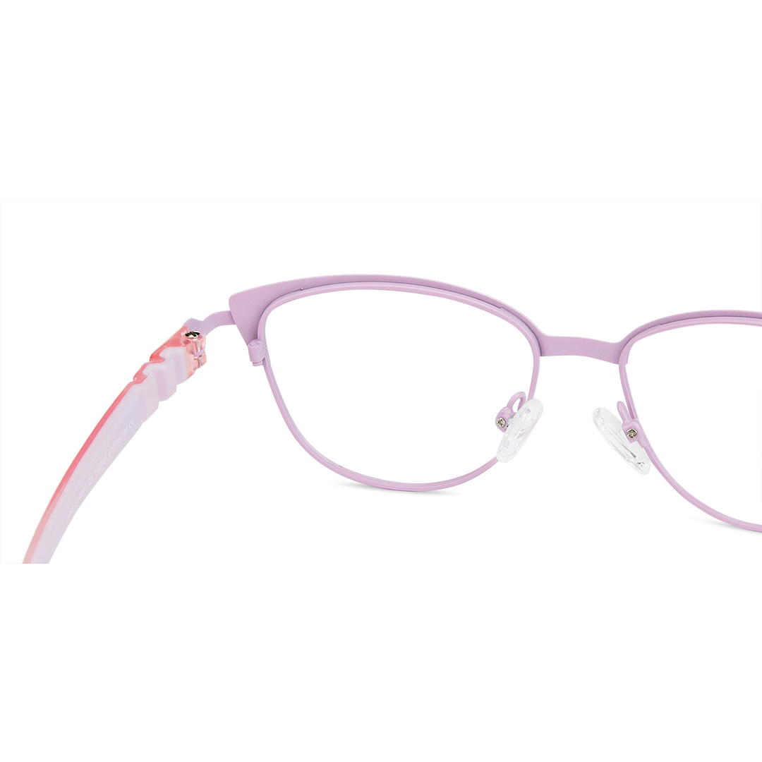 Hooper Online Pink Full Rim Cat Eye left side