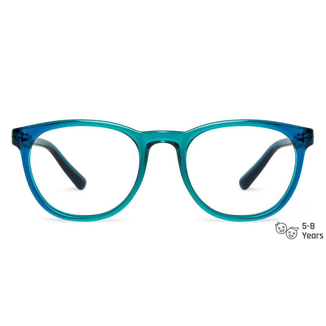 Hooper Online Green Transparent Full Rim Rectangle left side