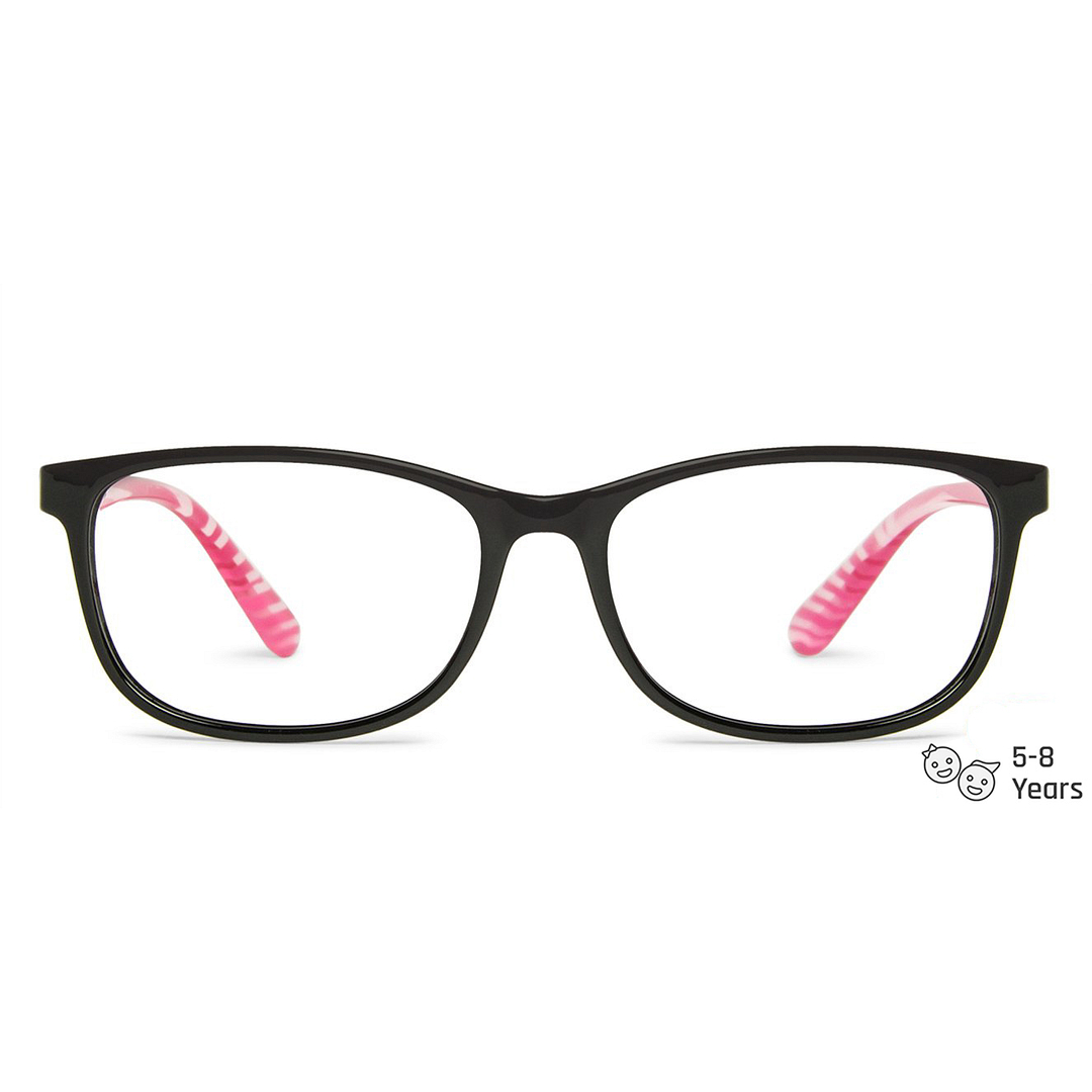 Hooper Online Black Full Rim Rectangle left side