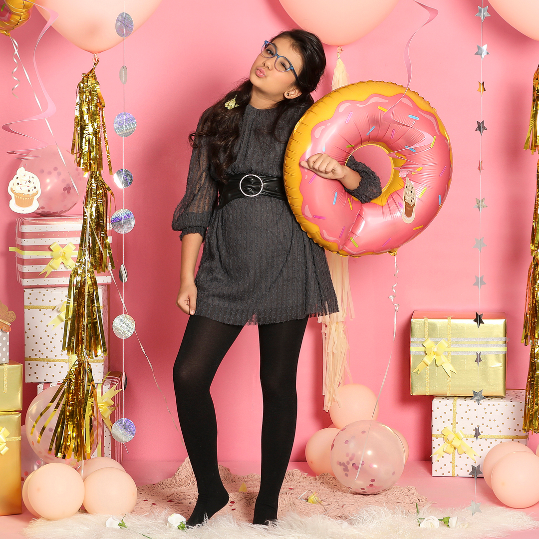 Hooper Online Blue Transparent Full Rim Cat Eye right side