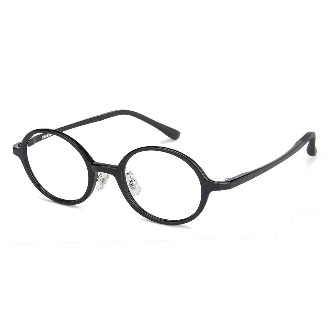 Hooper Online Black Full Rim Round right side
