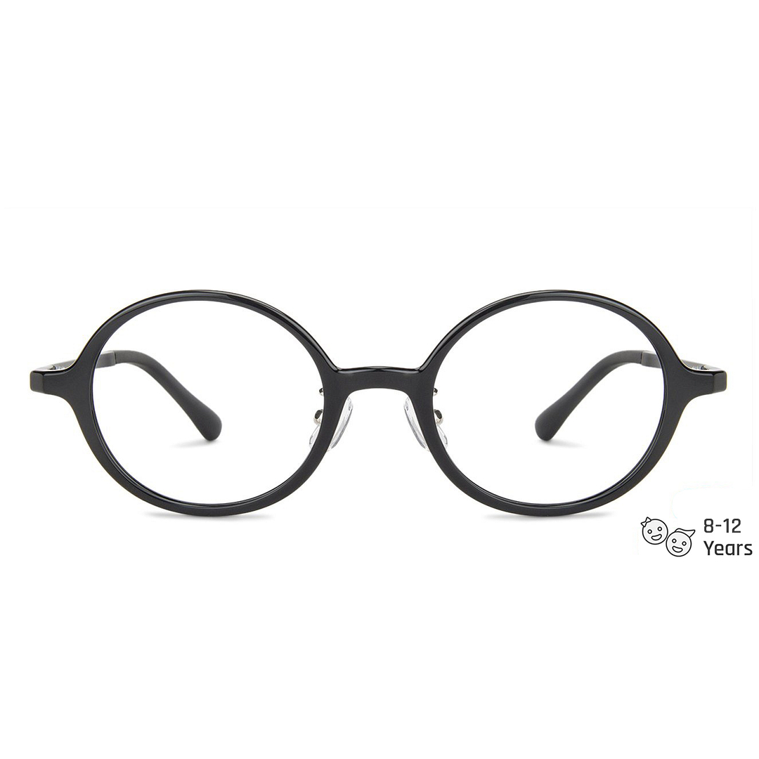Hooper Online Black Full Rim Round left side
