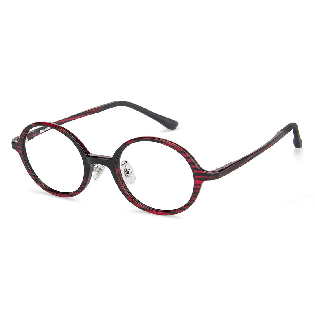 Hooper Online Red Full Rim Round right side