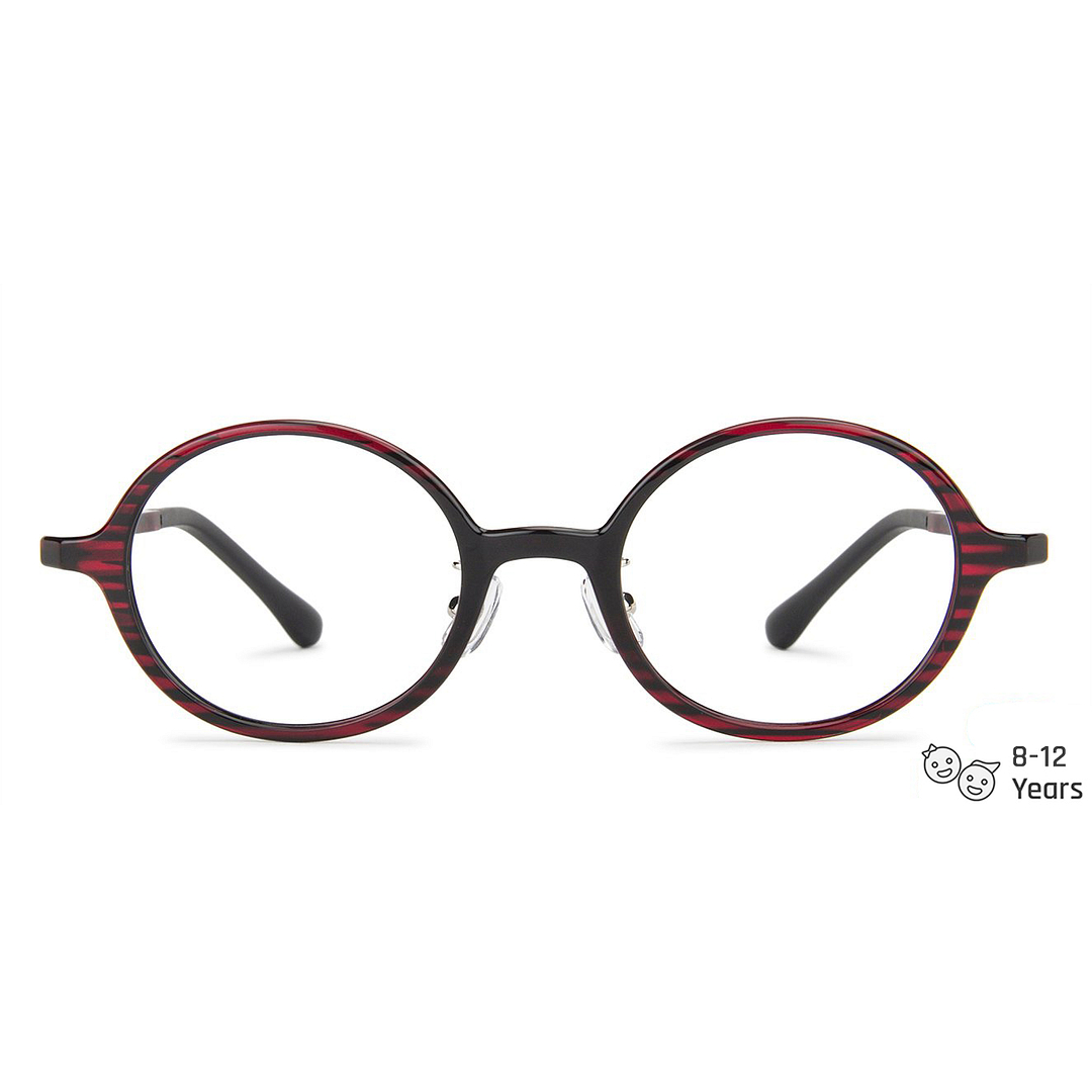 Hooper Online Red Full Rim Round right side