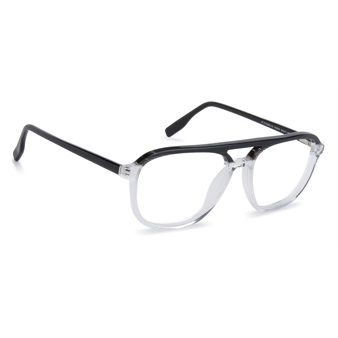 Vincent Chase Online Black Transparent Full Rim Round left side