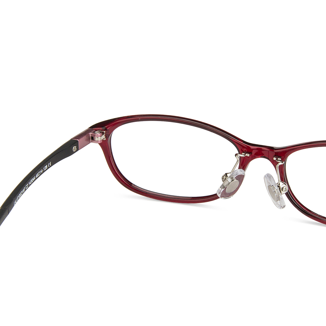 Hooper Online Red Full Rim Round right side