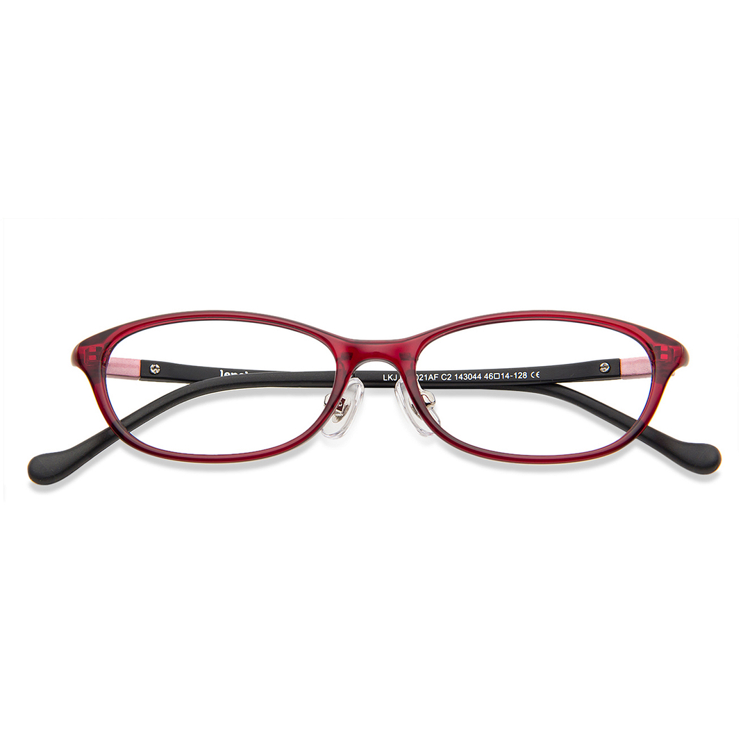 Hooper Online Red Full Rim Round left side