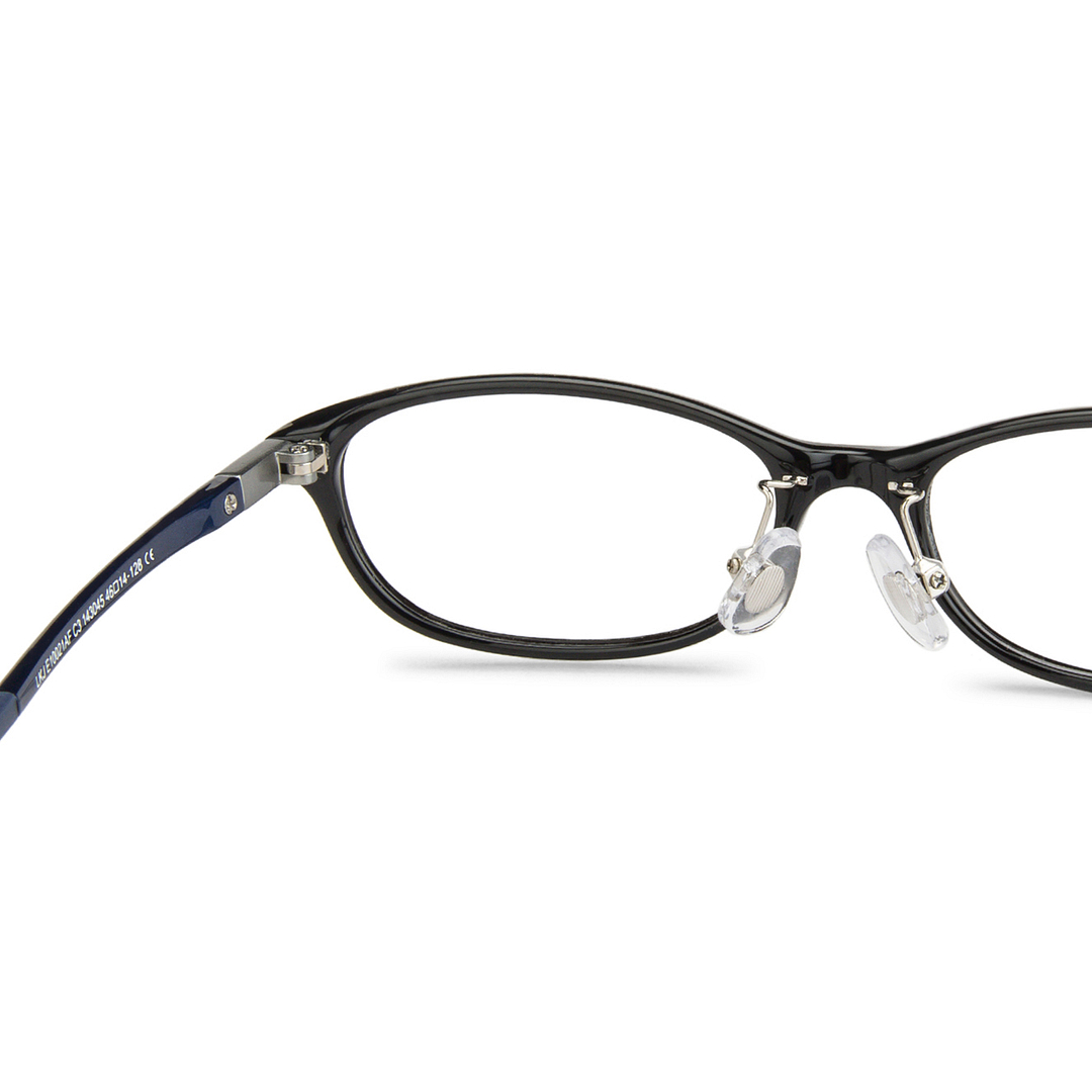 Hooper Online Black Blue Full Rim Round right side