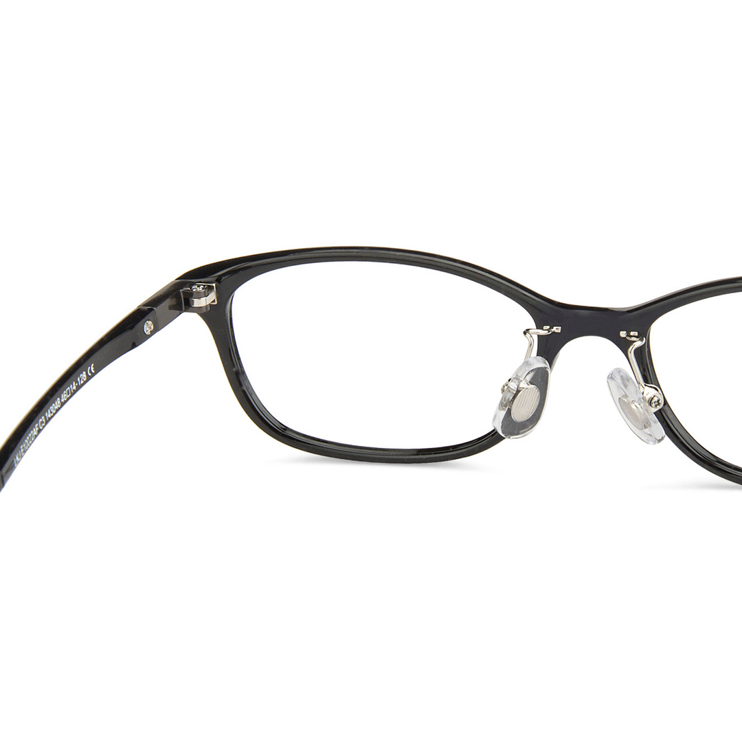 Hooper Online Black Full Rim Rectangle right side