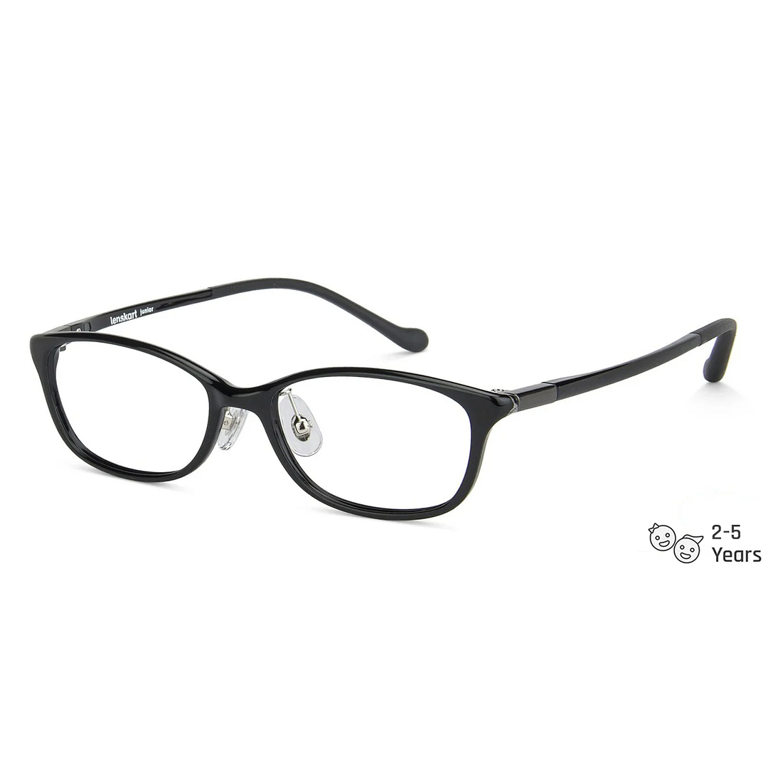 Hooper Online Black Full Rim Rectangle left side
