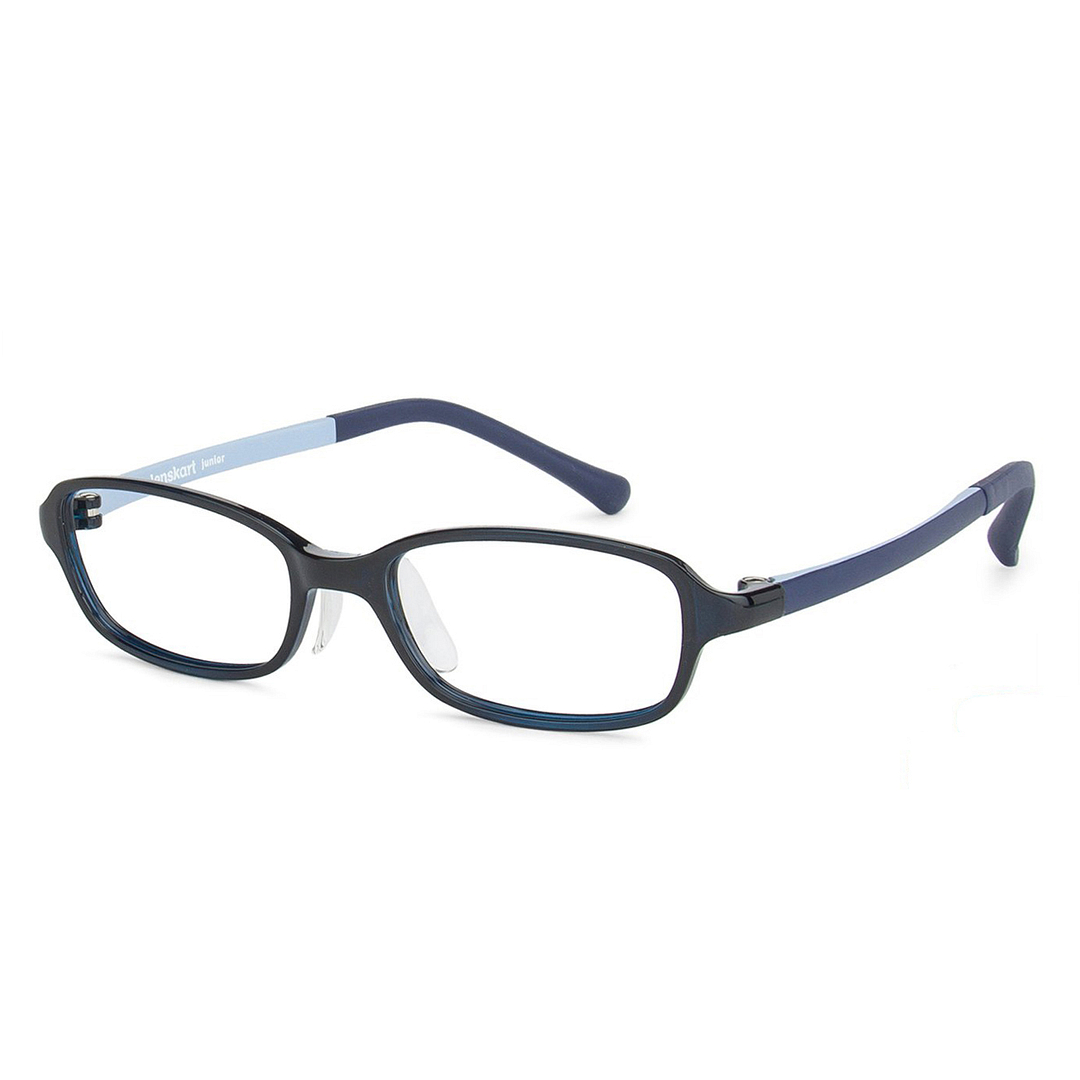 Hooper Online Sky Blue Full Rim Rectangle right side