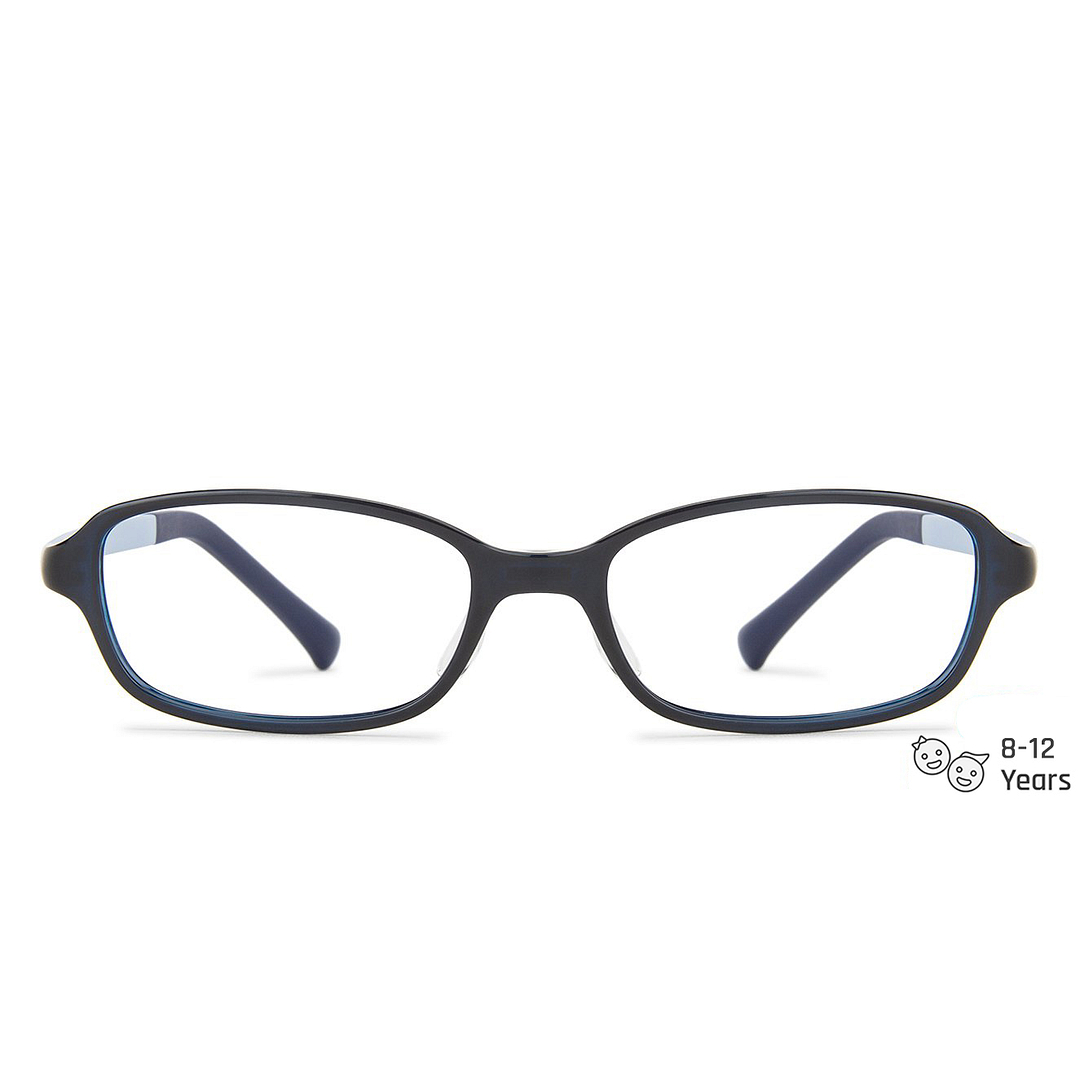 Hooper Online Sky Blue Full Rim Rectangle left side