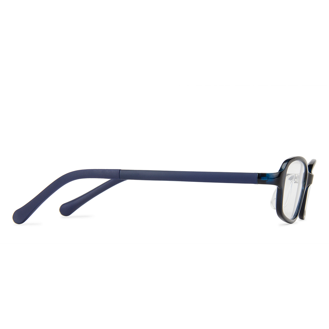 Hooper Online Sky Blue Full Rim Rectangle left side