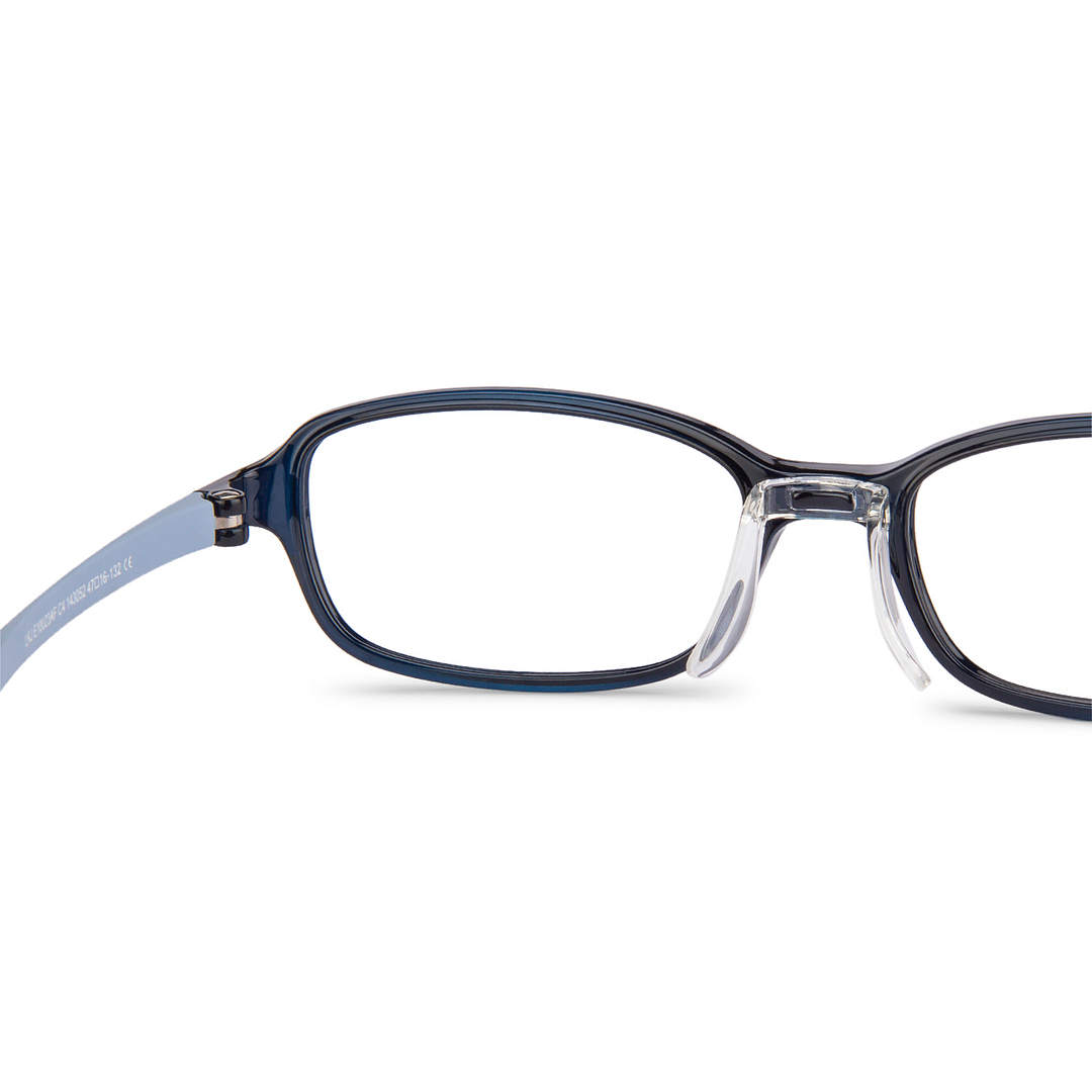 Hooper Online Sky Blue Full Rim Rectangle right side