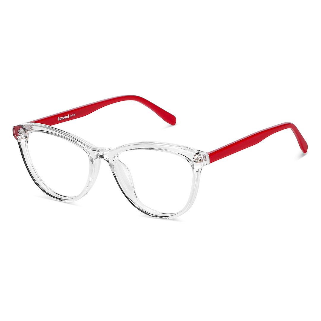 Hooper Online Crystal Transparent Full Rim Cat Eye right side