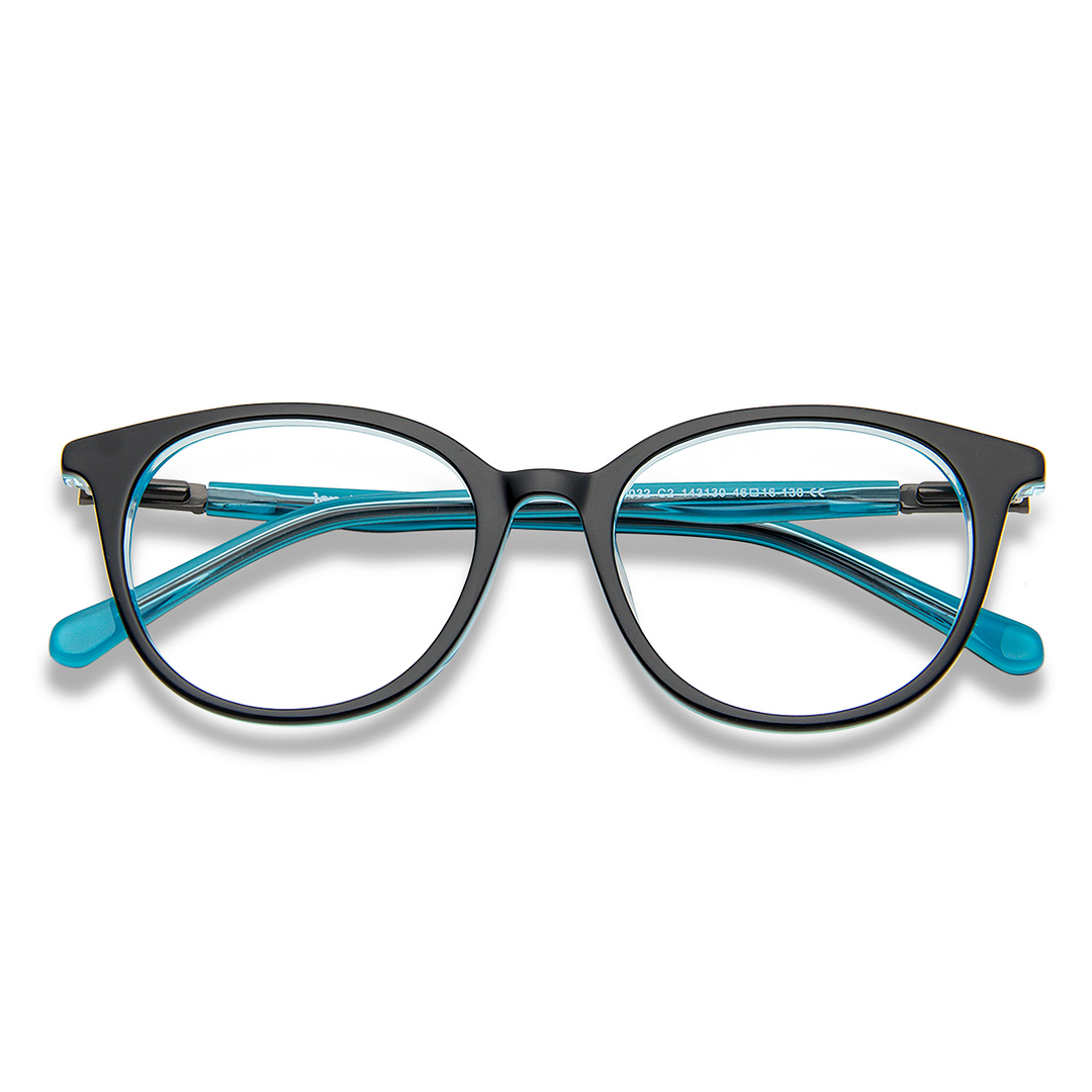 Hooper Online Black Full Rim Round right side