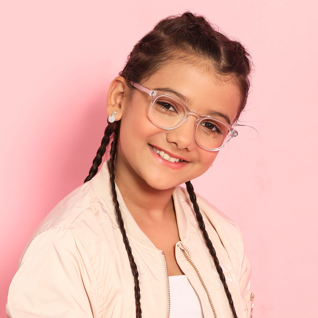 Hooper Online Crystal Transparent Full Rim Round right side