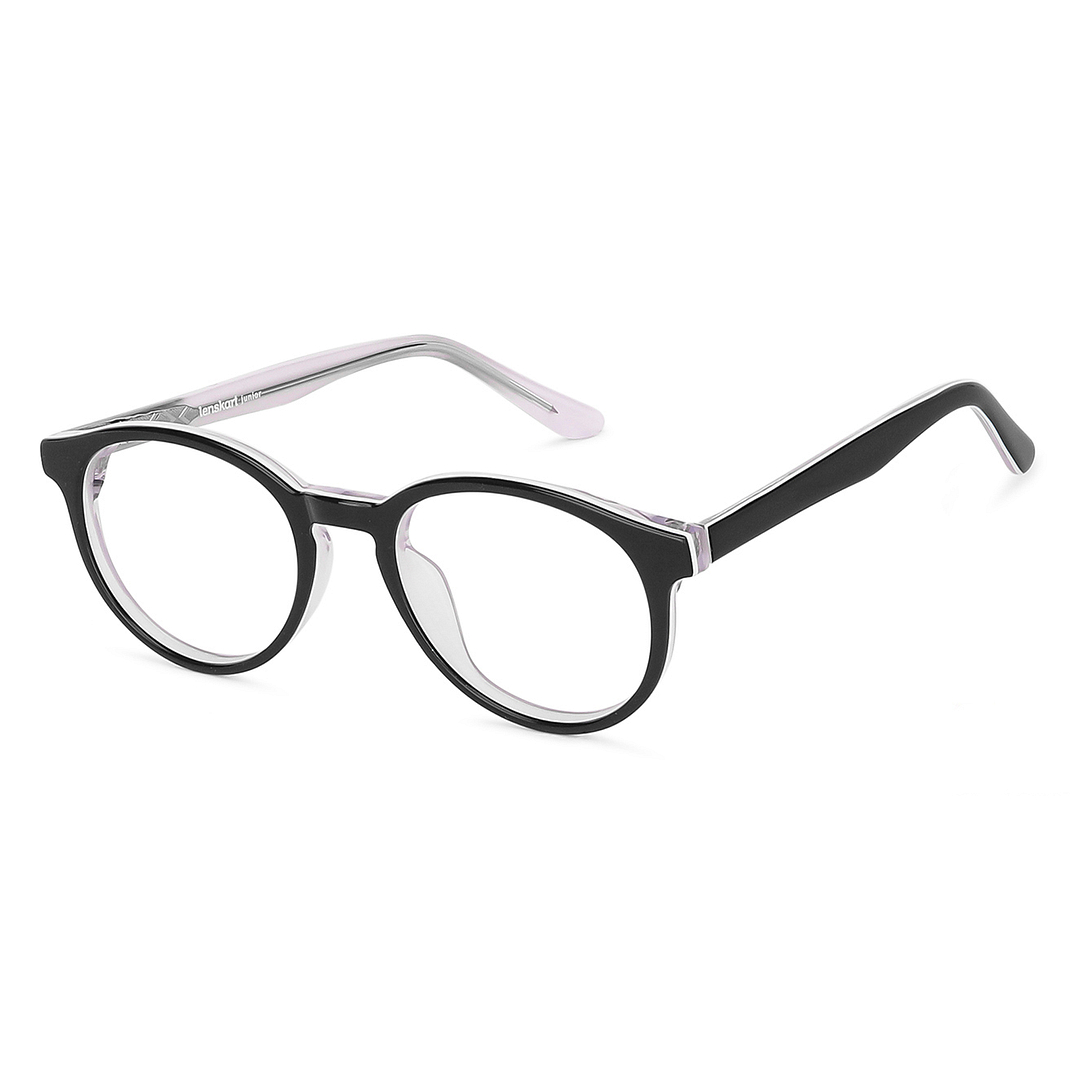 Hooper Online Black Full Rim Round right side