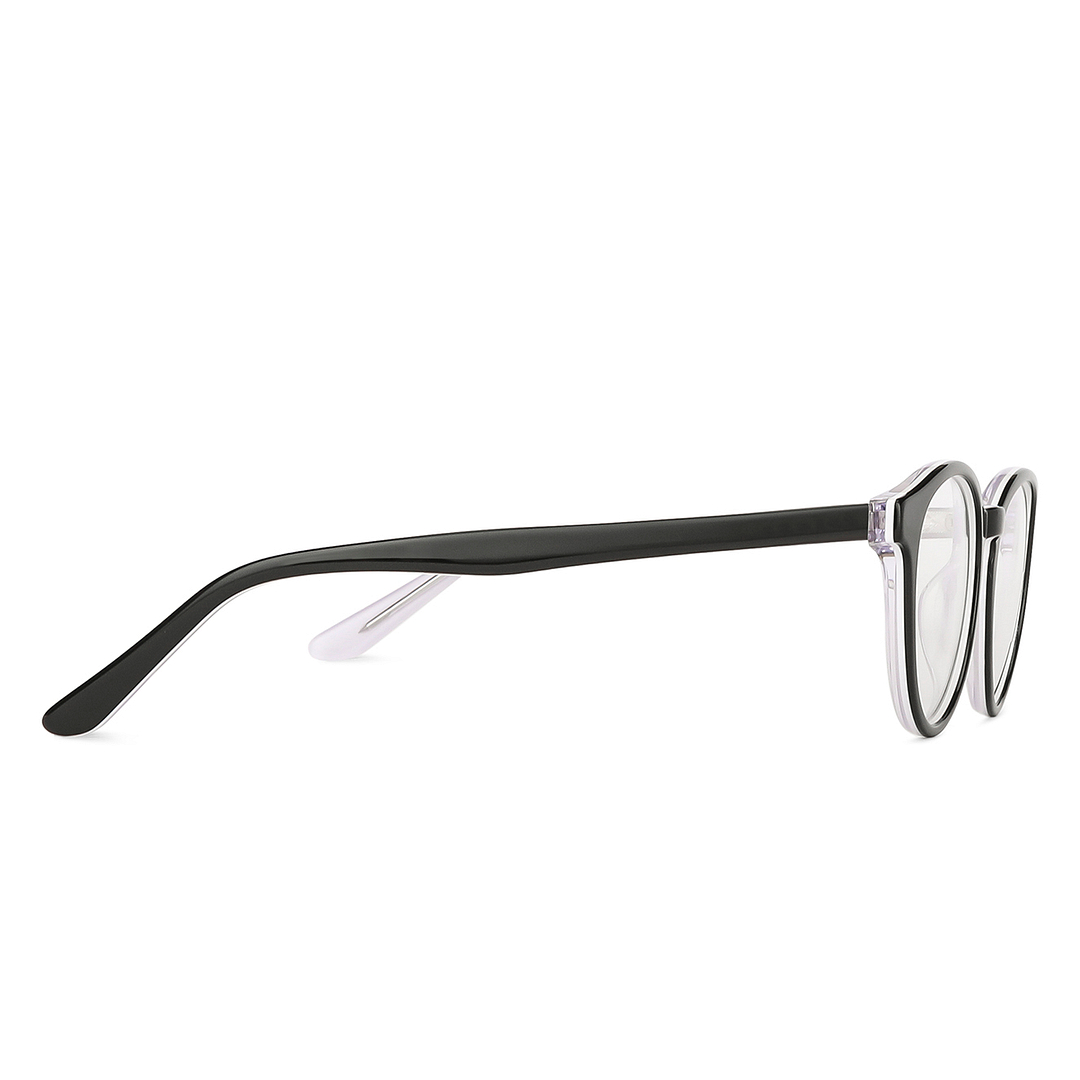 Hooper Online Black Full Rim Round left side