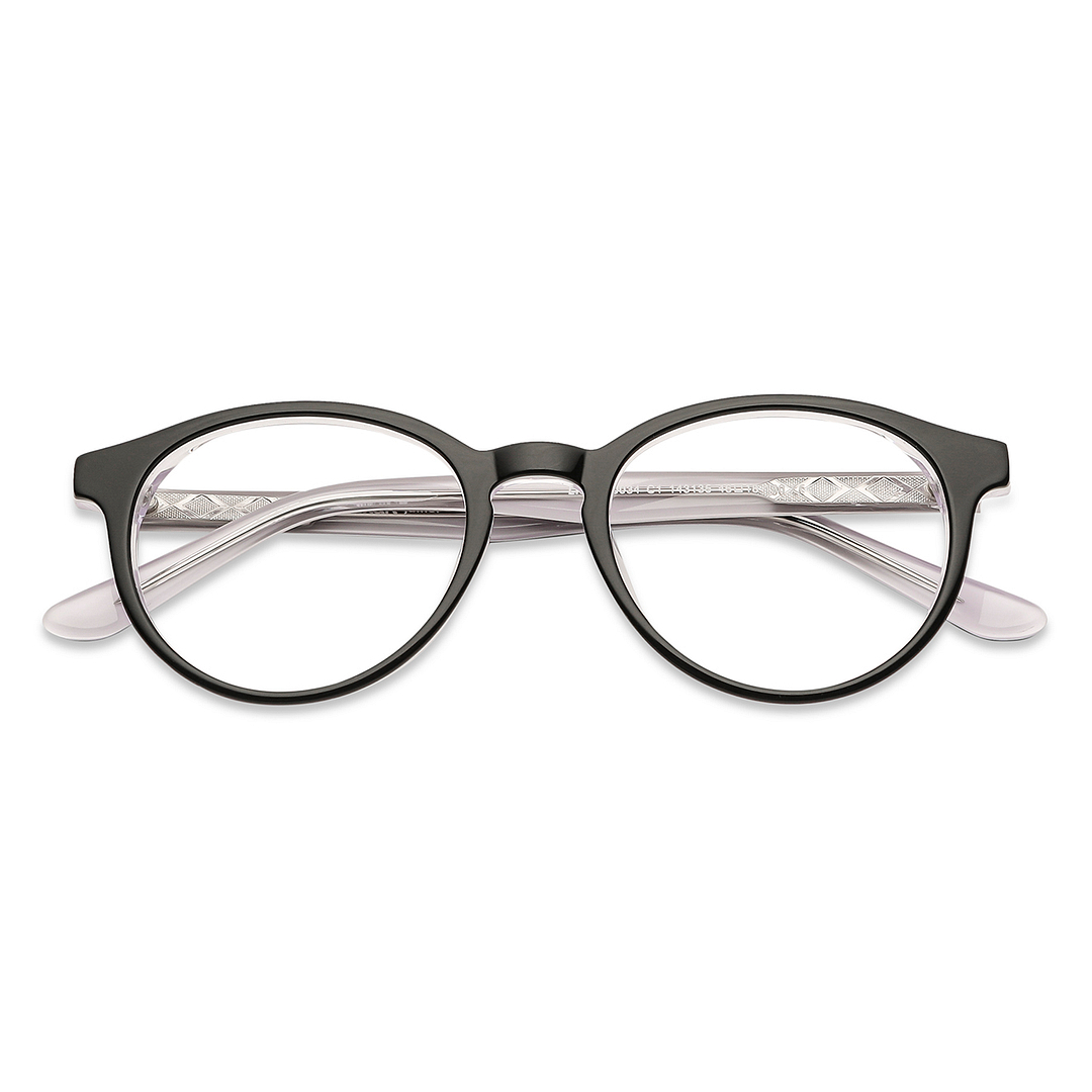 Hooper Online Black Full Rim Round left side
