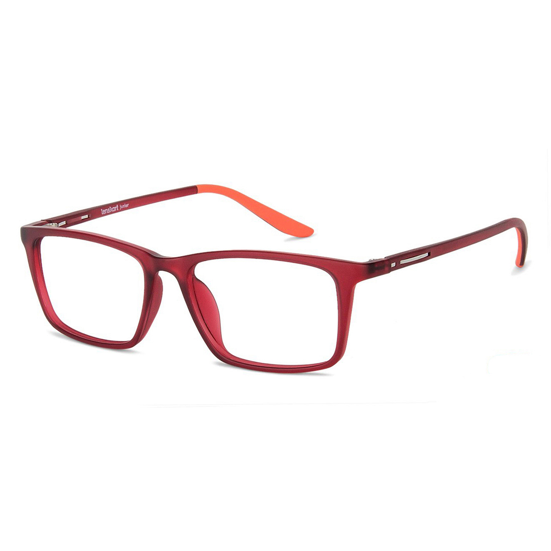Hooper Online Red Full Rim Rectangle left side