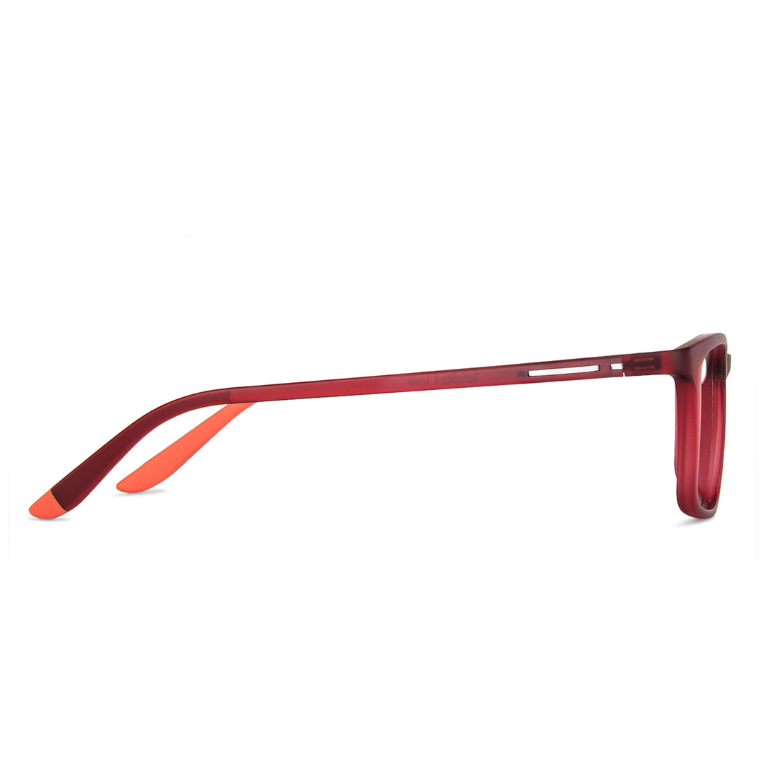 Hooper Online Red Full Rim Rectangle right side