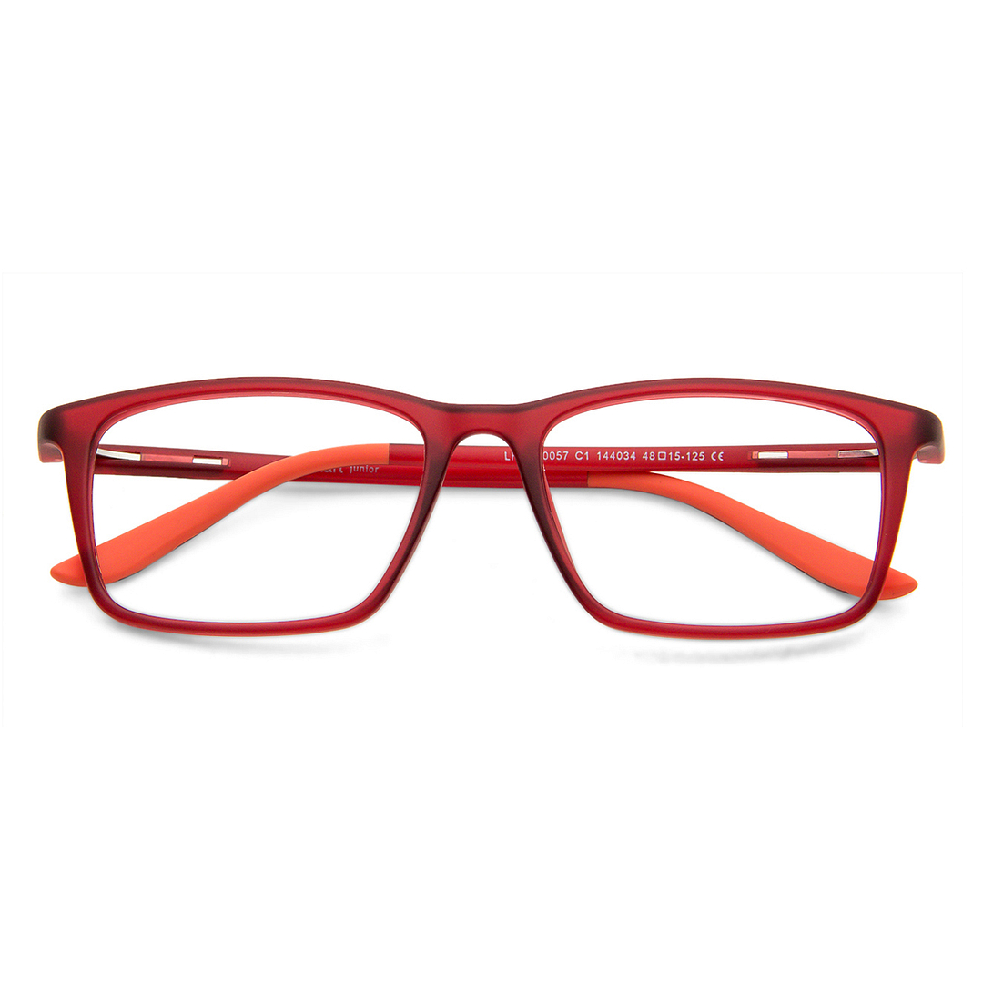 Hooper Online Red Full Rim Rectangle right side