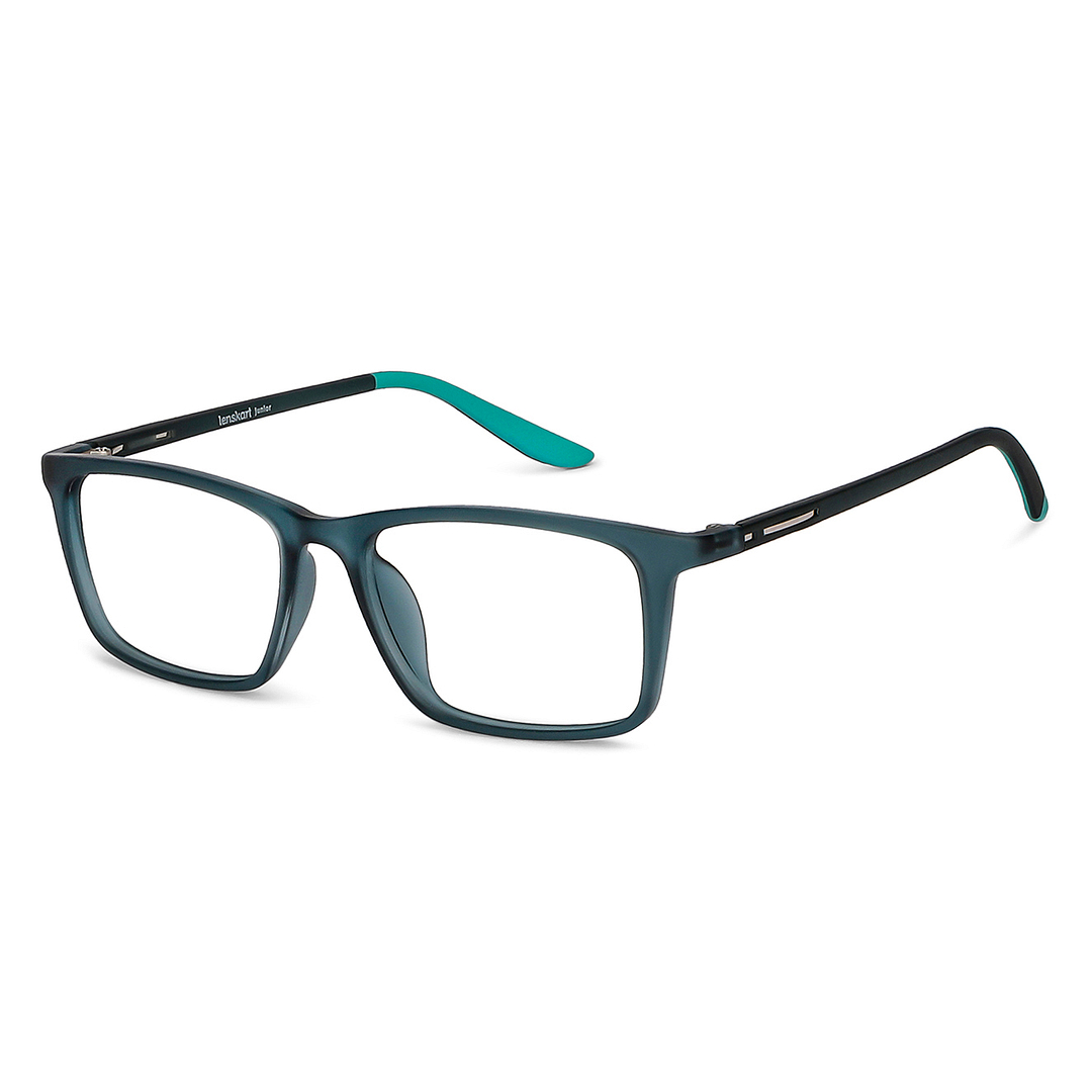 Hooper Online Sky Blue Full Rim Rectangle right side
