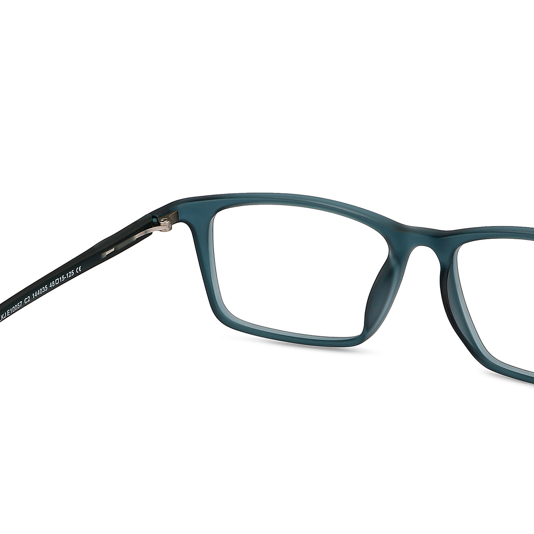 Hooper Online Sky Blue Full Rim Rectangle right side