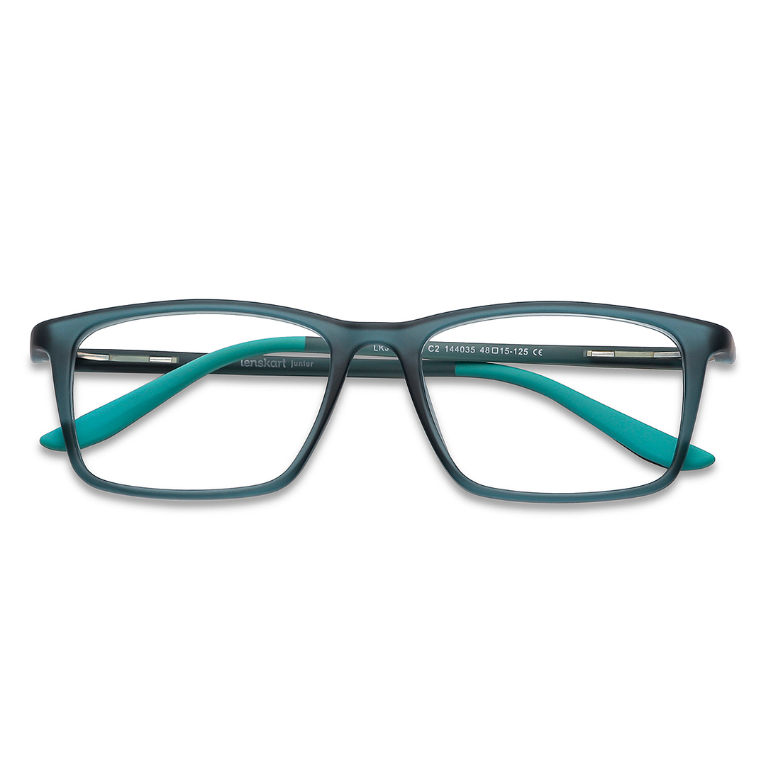 Hooper Online Sky Blue Full Rim Rectangle left side