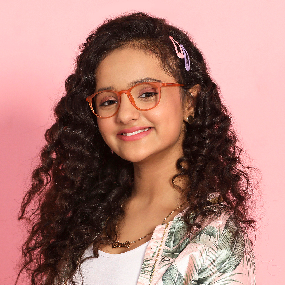 Hooper Online Orange Full Rim Round left side