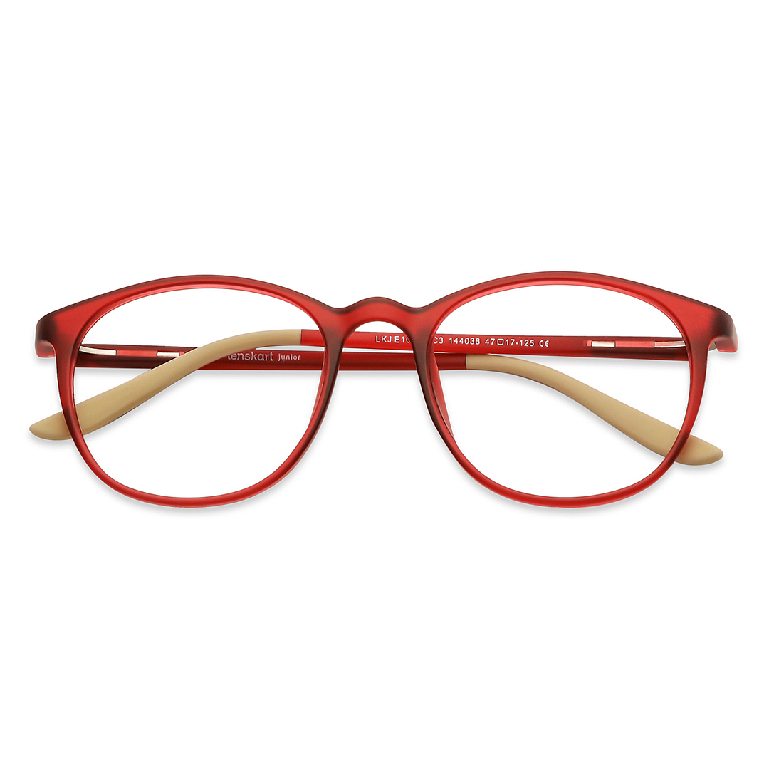 Hooper Online Red Full Rim Round left side