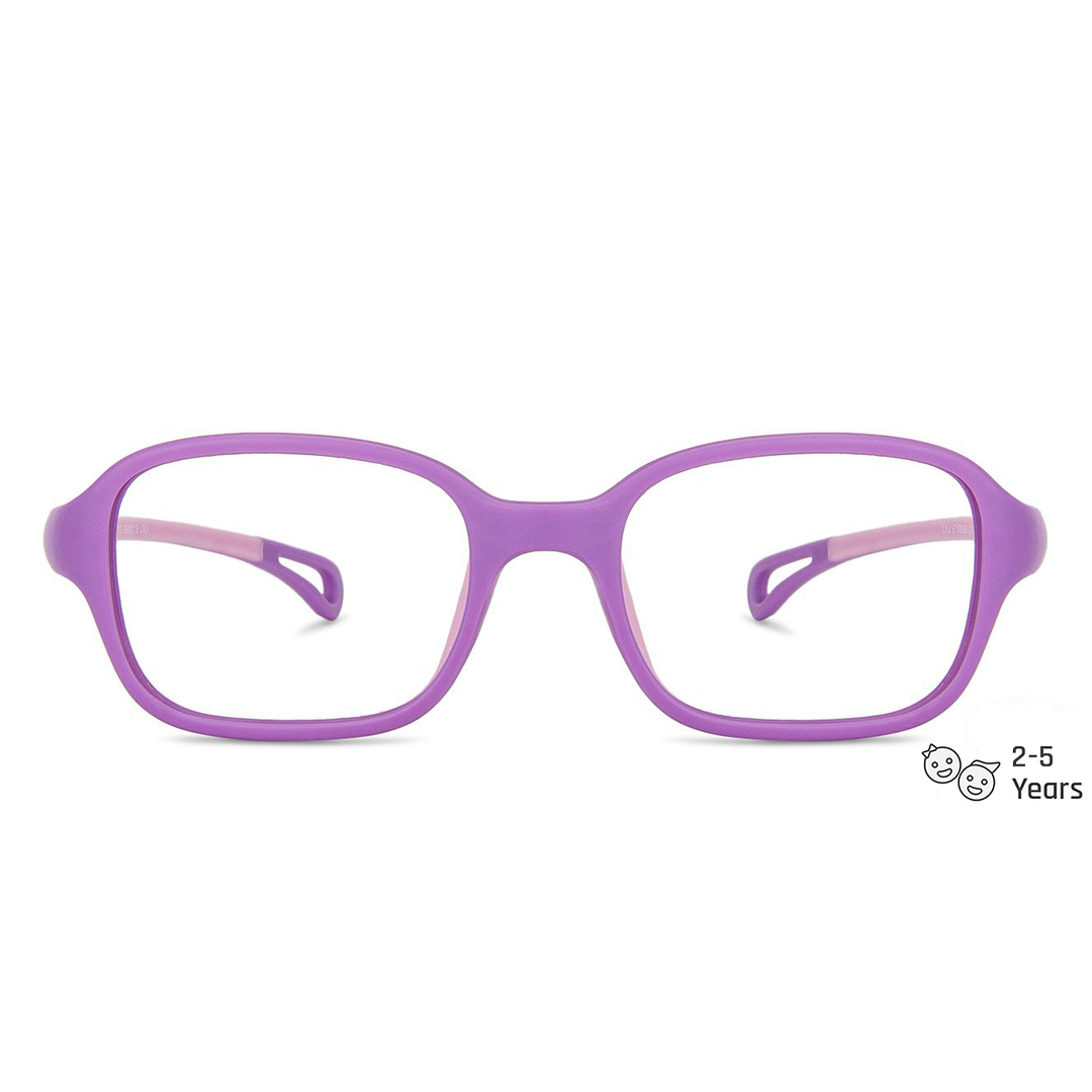 Hooper Online Purple Full Rim Rectangle left side